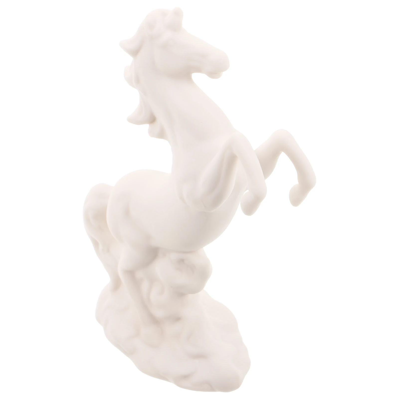 Handcrafted Ceramic Horse Figure in White Dynamic Pose for Indoor Decor Desktop Centerpiece Lucky Zodiac Animal Ornament
Handcrafted Ceramic Horse Figure in White Dynamic Pose for Indoor Decor Desktop Centerpiece Lucky Zodiac Animal Ornament