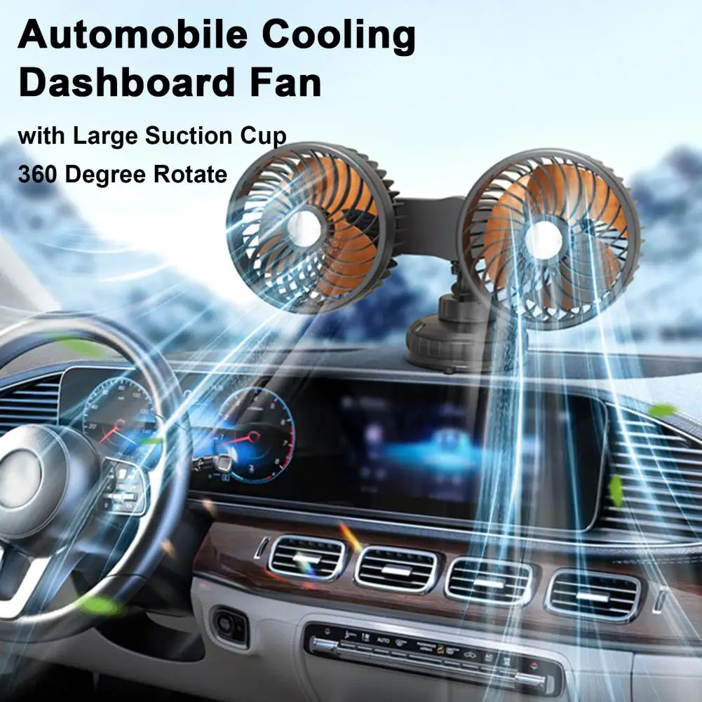 Vehicle Fan Universal 360 Degree Rotate Low Noise Car Dashboard Cooler Fan Car Accessories
Vehicle Fan Universal 360 Degree Rotate Low Noise Car Dashboard Cooler Fan Car Accessories