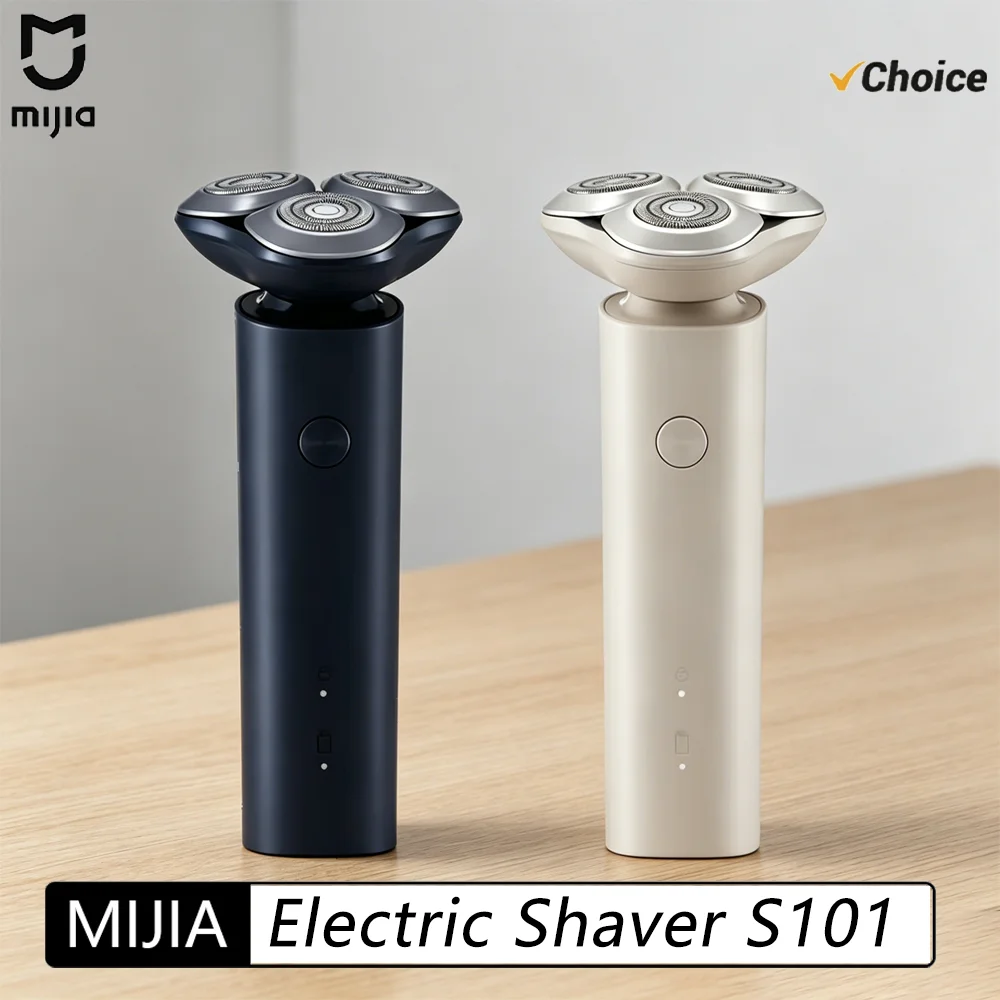 Mijia Electric Shaver S101 Enhanced Shaving Machine Razors for Men Waterproof Dry Wet Shaving Beard Trimmer Chinese version
Mijia Electric Shaver S101 Enhanced Shaving Machine Razors for Men Waterproof Dry Wet Shaving Beard Trimmer Chinese version