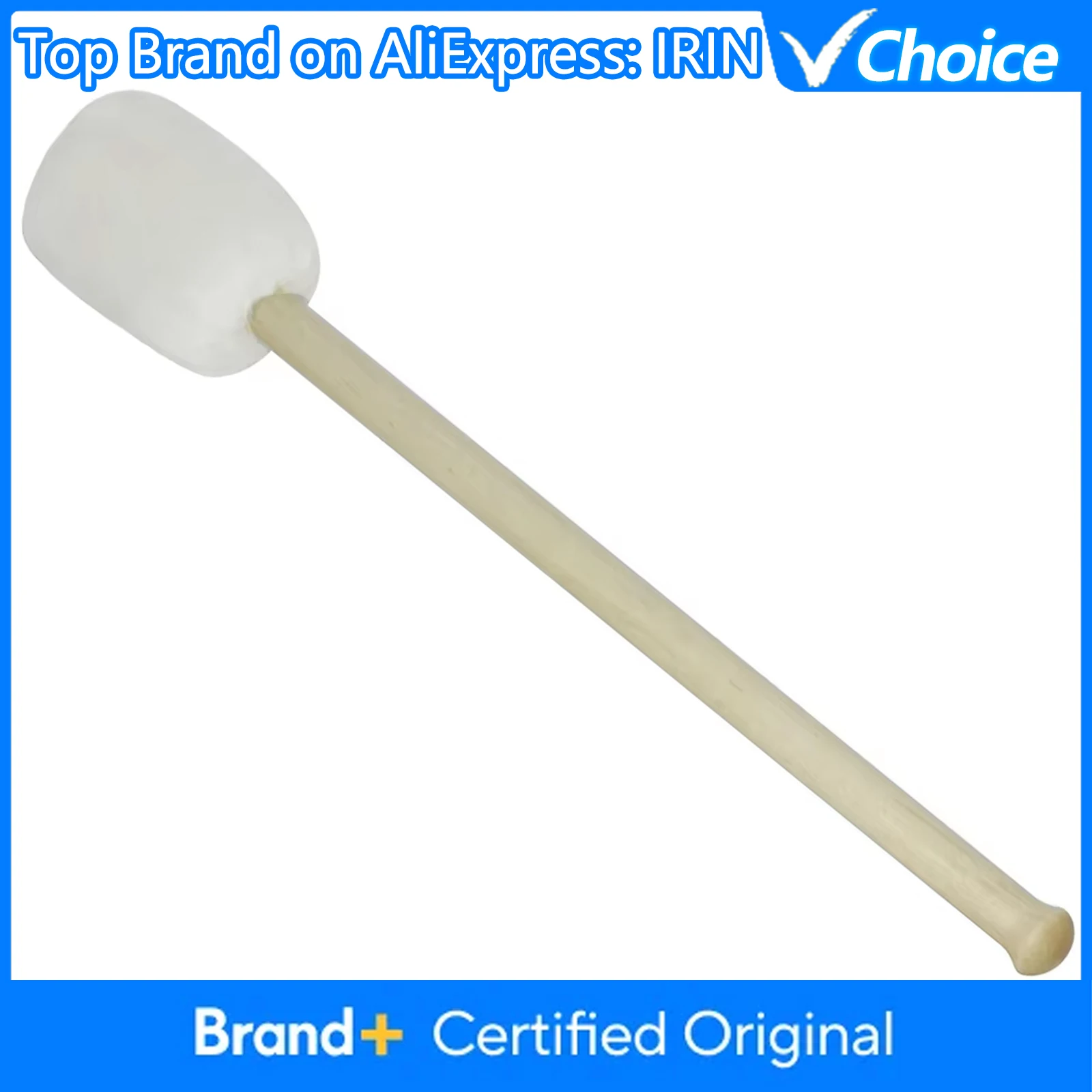IRIN Bass Drum Mallet White Wool Felt Drumsticks Percussion Instrument Accessories for Orchestral Bass Drum Performance
IRIN Bass Drum Mallet White Wool Felt Drumsticks Percussion Instrument Accessories for Orchestral Bass Drum Performance