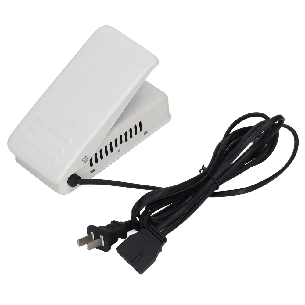 Plastic Sewing Machine Foot Pedal Durable 2.5A Rating Foot Control Pedal Iron White Universal Sewing Machine Foot Control
Plastic Sewing Machine Foot Pedal Durable 2.5A Rating Foot Control Pedal Iron White Universal Sewing Machine Foot Control