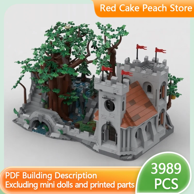 Средневековый замок, модель MOC, строительные кирпичи, лесной замок, убежище, модульная технология, детские праздничные подарки, сборные игрушки, костюм
Средневековый замок, модель MOC, строительные кирпичи, лесной замок, убежище, модульная технология, детские праздничные подарки, сборные игрушки, костюм