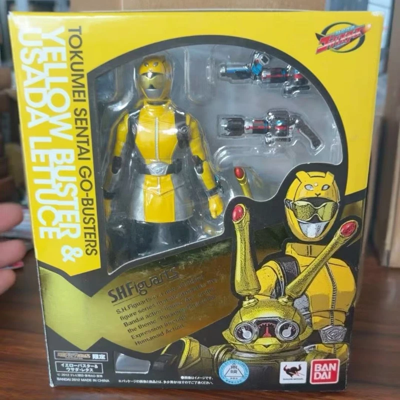 Brand new in stock Bandai genuine SHF Yellow Buster manual model assembly toys collection ornaments holiday gift decorations
Brand new in stock Bandai genuine SHF Yellow Buster manual model assembly toys collection ornaments holiday gift decorations