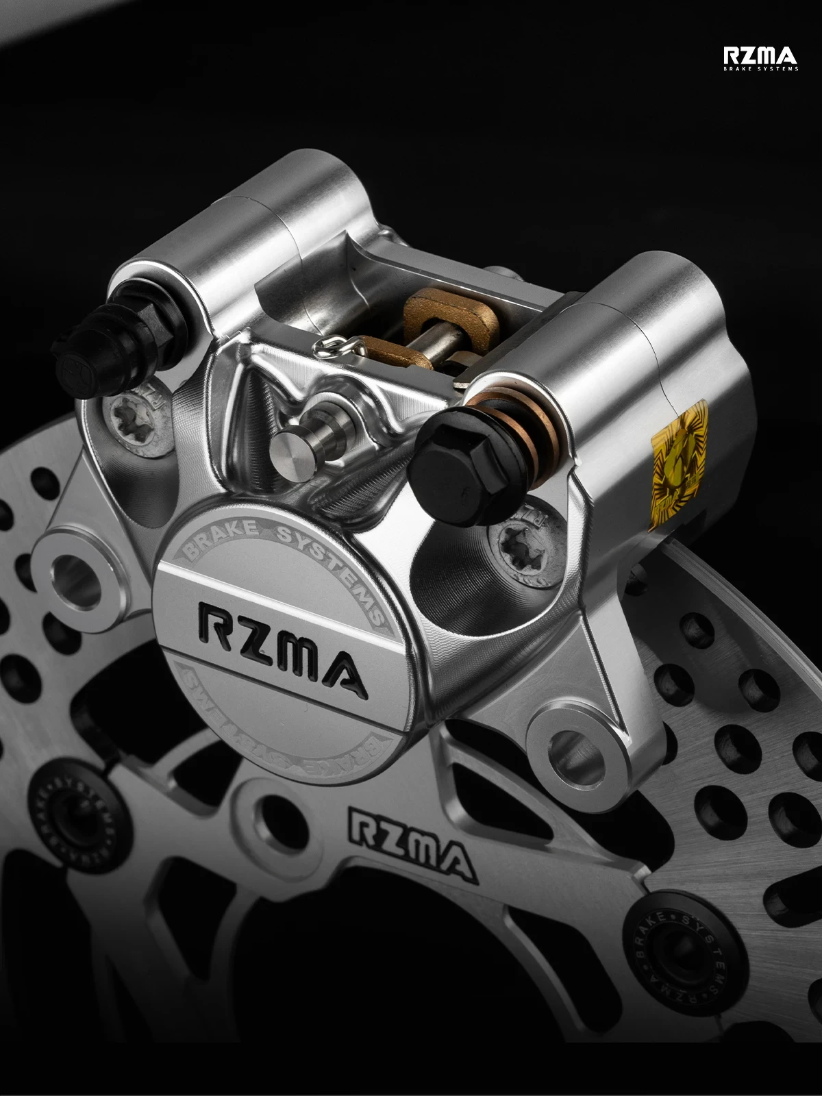 RZMA M613 CNC Mini Crab Brake Caliper - Motorcycle Disc Brake Upgrade Kit, M613 CNC Machined Front/Rear
RZMA M613 CNC Mini Crab Brake Caliper - Motorcycle Disc Brake Upgrade Kit, M613 CNC Machined Front/Rear
