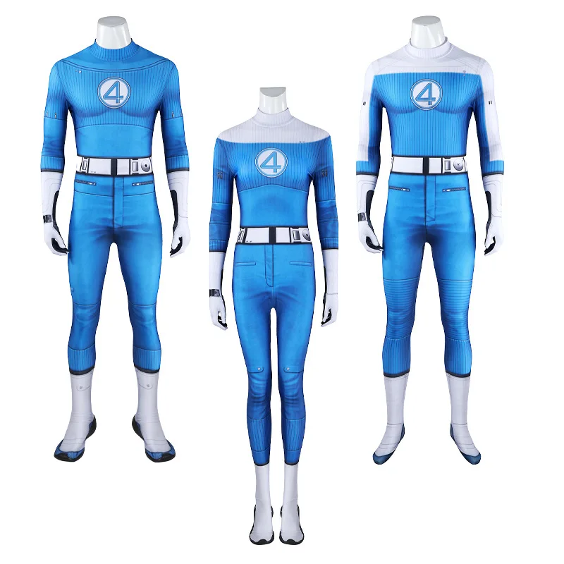 Fantastic Four Reed Richards Cosplay Costume Superhero Full Set Stretch Fabric Halloween Comic-Con Roleplay Outfit for Women Men
Fantastic Four Reed Richards Cosplay Costume Superhero Full Set Stretch Fabric Halloween Comic-Con Roleplay Outfit for Women Men