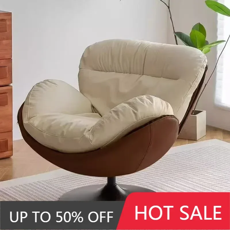 Nordic Single Swivel Sofa Chair Modern Simple Home Living Room Balcony Bedroom Eggshell Chair Silla Relaxing Chair Living Room
Nordic Single Swivel Sofa Chair Modern Simple Home Living Room Balcony Bedroom Eggshell Chair Silla Relaxing Chair Living Room