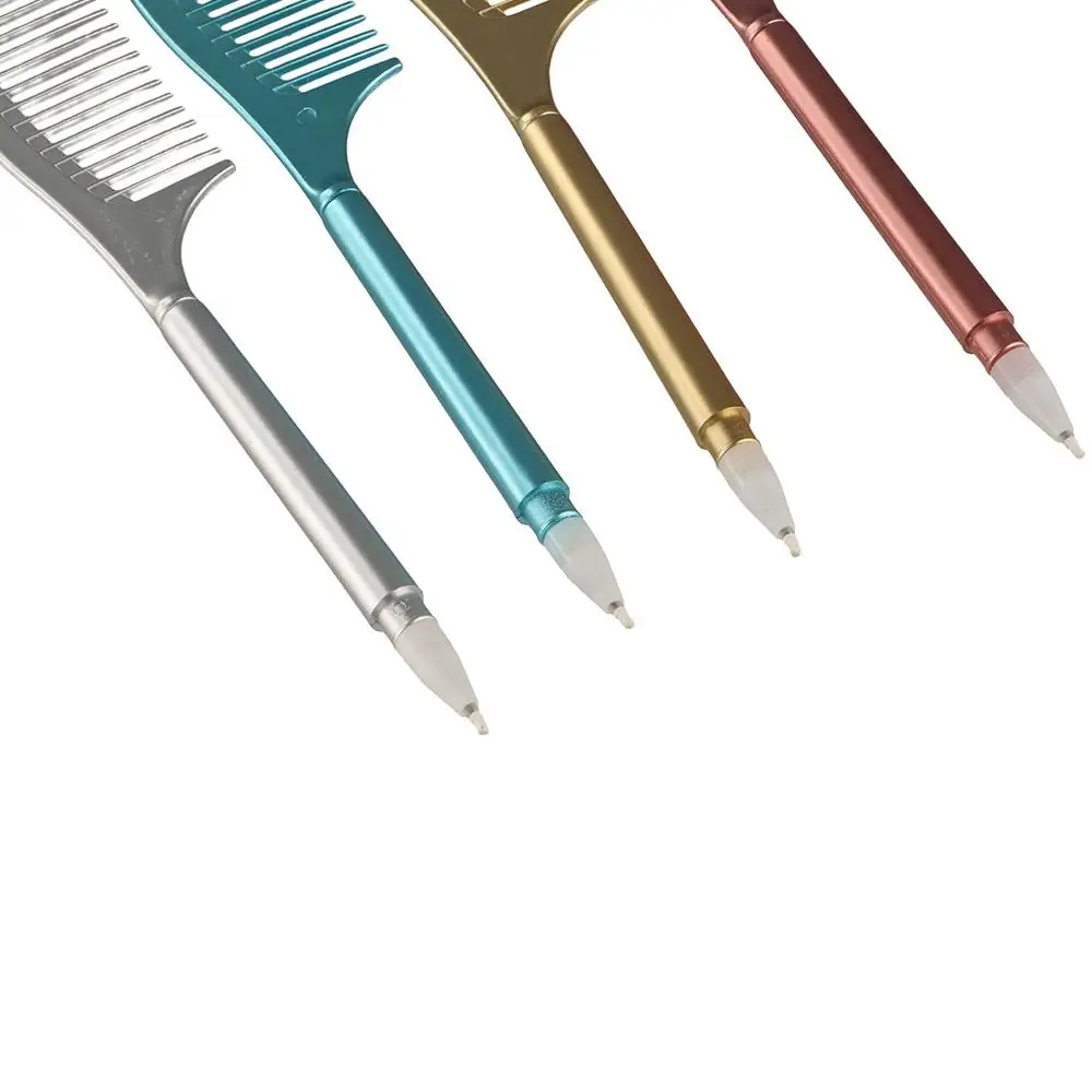 Student Stationery Creative Comb Shape Gel Pen with Comb Luxury Neutral Pen Water-based Novelty Signature Pen Office Supplies
Student Stationery Creative Comb Shape Gel Pen with Comb Luxury Neutral Pen Water-based Novelty Signature Pen Office Supplies