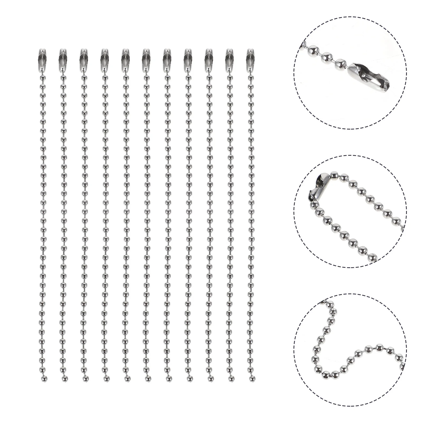 100 Pcs Iron Chain Necklace Holder Rhinestone Jewelry Hanging Tag Connector Fine Workmanship Decor Metal
100 Pcs Iron Chain Necklace Holder Rhinestone Jewelry Hanging Tag Connector Fine Workmanship Decor Metal
