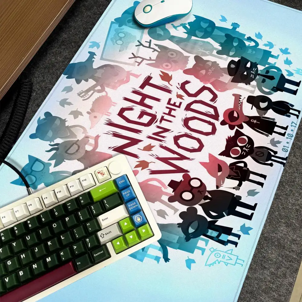 N-Night in the Woods Mouse Pad Xxl Computer Large Size Non-slip Gamer Keyboard 90x40cm Art Design HD Deskmat
N-Night in the Woods Mouse Pad Xxl Computer Large Size Non-slip Gamer Keyboard 90x40cm Art Design HD Deskmat