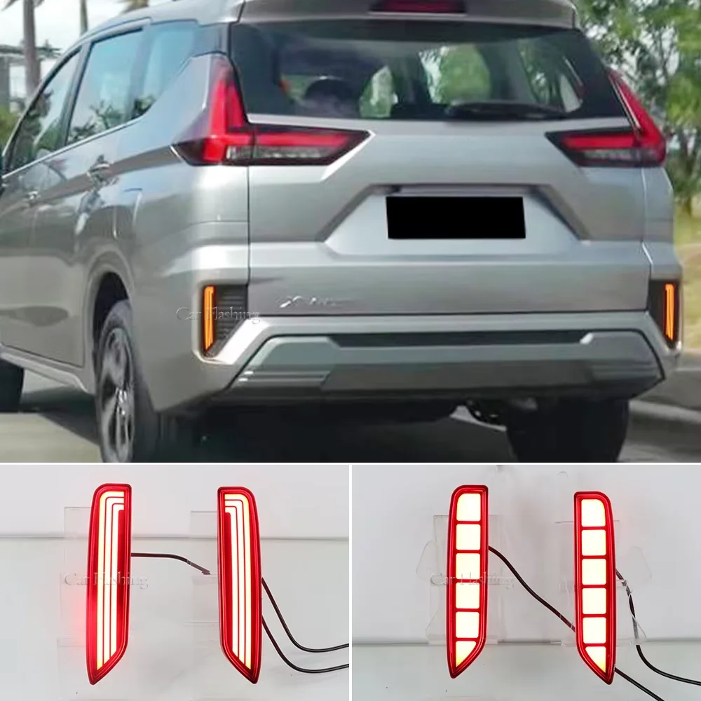 For Mitsubishi Xpander 2022 2023 Xpander cross 2019-2021 LED Rear Bumper Reflector Tail Brake Light Fog Lamps Turn Signal light
For Mitsubishi Xpander 2022 2023 Xpander cross 2019-2021 LED Rear Bumper Reflector Tail Brake Light Fog Lamps Turn Signal light