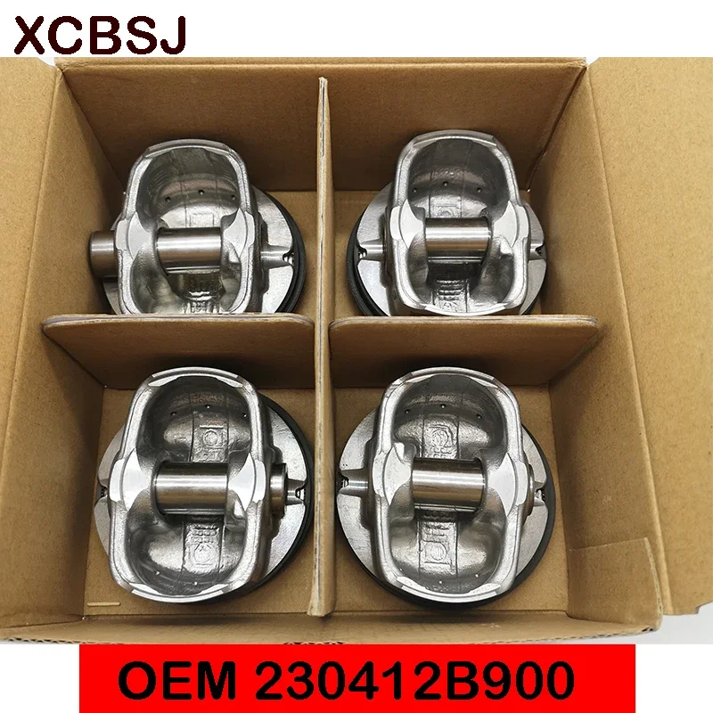 4pcs For Hyundai Elantra MD 1.6 IX25 Creta 1.6 VERNA 17 1.6 For kia K3 Engine Piston Assembly PISTON & PIN ASSY OEM 230412B900
4pcs For Hyundai Elantra MD 1.6 IX25 Creta 1.6 VERNA 17 1.6 For kia K3 Engine Piston Assembly PISTON & PIN ASSY OEM 230412B900