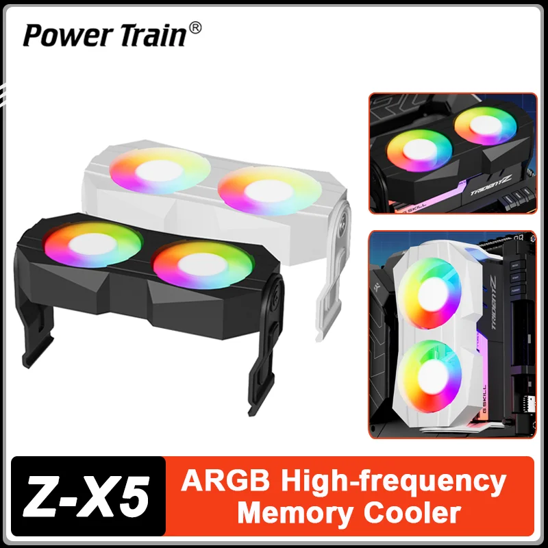 Power Train Z-X5 ARGB RAM Память Радиатор Вентилятор Охлаждающая память Светящийся кронштейн для настольного ПК Память DDR2/DDR3/DDR4/DDR5
Power Train Z-X5 ARGB RAM Память Радиатор Вентилятор Охлаждающая память Светящийся кронштейн для настольного ПК Память DDR2/DDR3/DDR4/DDR5