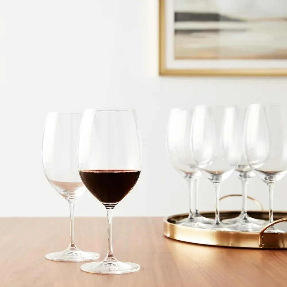 Набор стеклянных стаканов Riedel VINUM, Бордо/Merlot/Cabernet, Винные бокалы, оплатите 6, 8 роскошных хрустальных стаканов, 21,52 унций, стеклянная чайная чашка
Набор стеклянных стаканов Riedel VINUM, Бордо/Merlot/Cabernet, Винные бокалы, оплатите 6, 8 роскошных хрустальных стаканов, 21,52 унций, стеклянная чайная чашка