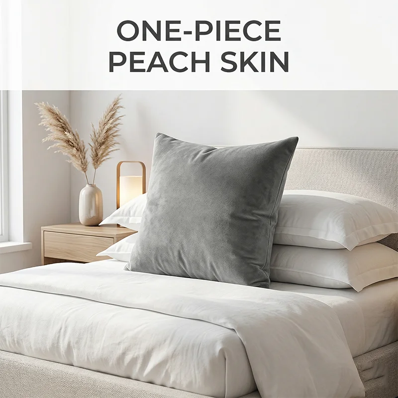 Solid Color Peach Skin Pillowcase Velvet Touch Cushion Cover for Living Room Sofa Bed Minimalist Home Decor Throw Pillow Slip
Solid Color Peach Skin Pillowcase Velvet Touch Cushion Cover for Living Room Sofa Bed Minimalist Home Decor Throw Pillow Slip