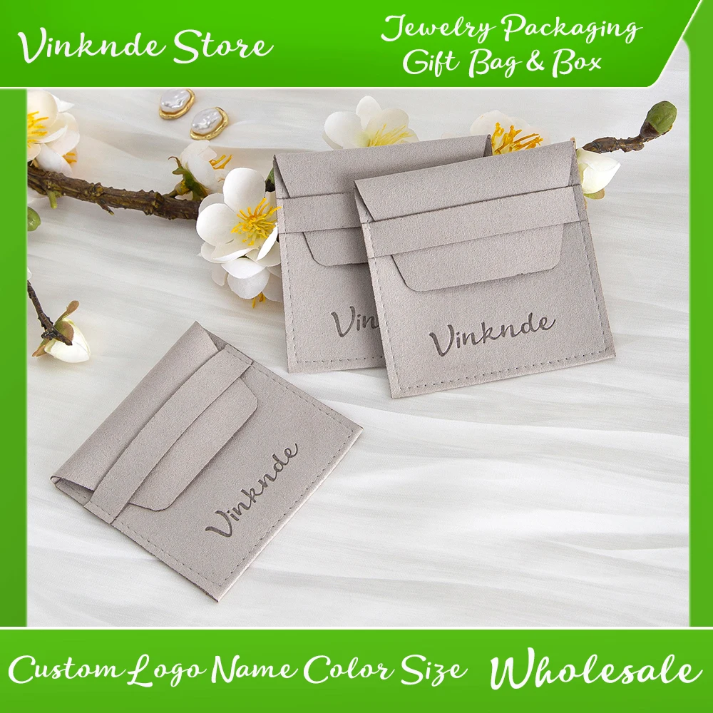 50Pcs Velvet Microfiber Storage Flip Bags Soft Touching Makeup Pocket Custom Logo Fashion Jewelry Wedding Gift Package Pouches
50Pcs Velvet Microfiber Storage Flip Bags Soft Touching Makeup Pocket Custom Logo Fashion Jewelry Wedding Gift Package Pouches