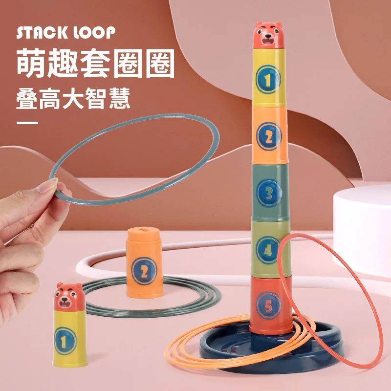 Plastic Rings+Bear Tower Kids Ring Toss Booth Carnival Outdoor Sports Toys Throwing Speed Agility Training Games Random Color
Plastic Rings+Bear Tower Kids Ring Toss Booth Carnival Outdoor Sports Toys Throwing Speed Agility Training Games Random Color