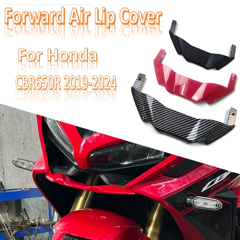 For Honda CBR650R CBR 650 R 2019-2024 front lip fairing decoration motorcycle to reduce wind resistance
For Honda CBR650R CBR 650 R 2019-2024 front lip fairing decoration motorcycle to reduce wind resistance