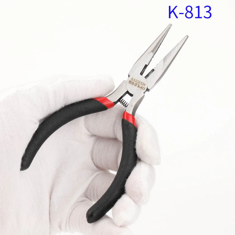 1Pcs Black Handle Pliers Tools Long Nose Pliers For Cutting Clamping Stripping Multi-function Electrician Repair Hand Tools
1Pcs Black Handle Pliers Tools Long Nose Pliers For Cutting Clamping Stripping Multi-function Electrician Repair Hand Tools