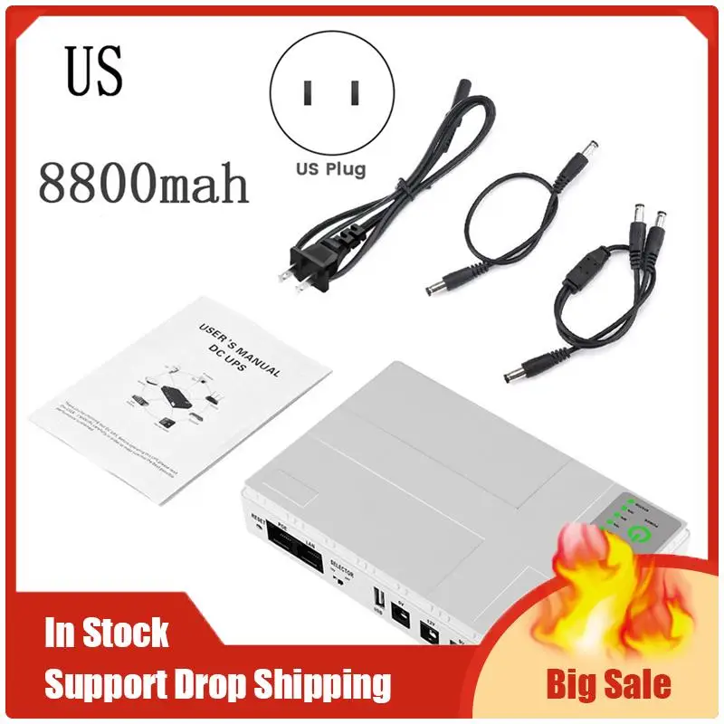 Top Deals UPS Uninterruptible Power Supply Router DC Multi-Port With POE Optical Cat Cell Phone Switch Mini Router
Top Deals UPS Uninterruptible Power Supply Router DC Multi-Port With POE Optical Cat Cell Phone Switch Mini Router