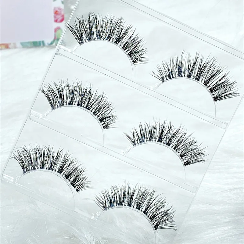 ~3D False Eyelash Thick Cross Transparent Stem Weed Retro Inner Short Outer Length lashes false eyelashes
~3D False Eyelash Thick Cross Transparent Stem Weed Retro Inner Short Outer Length lashes false eyelashes