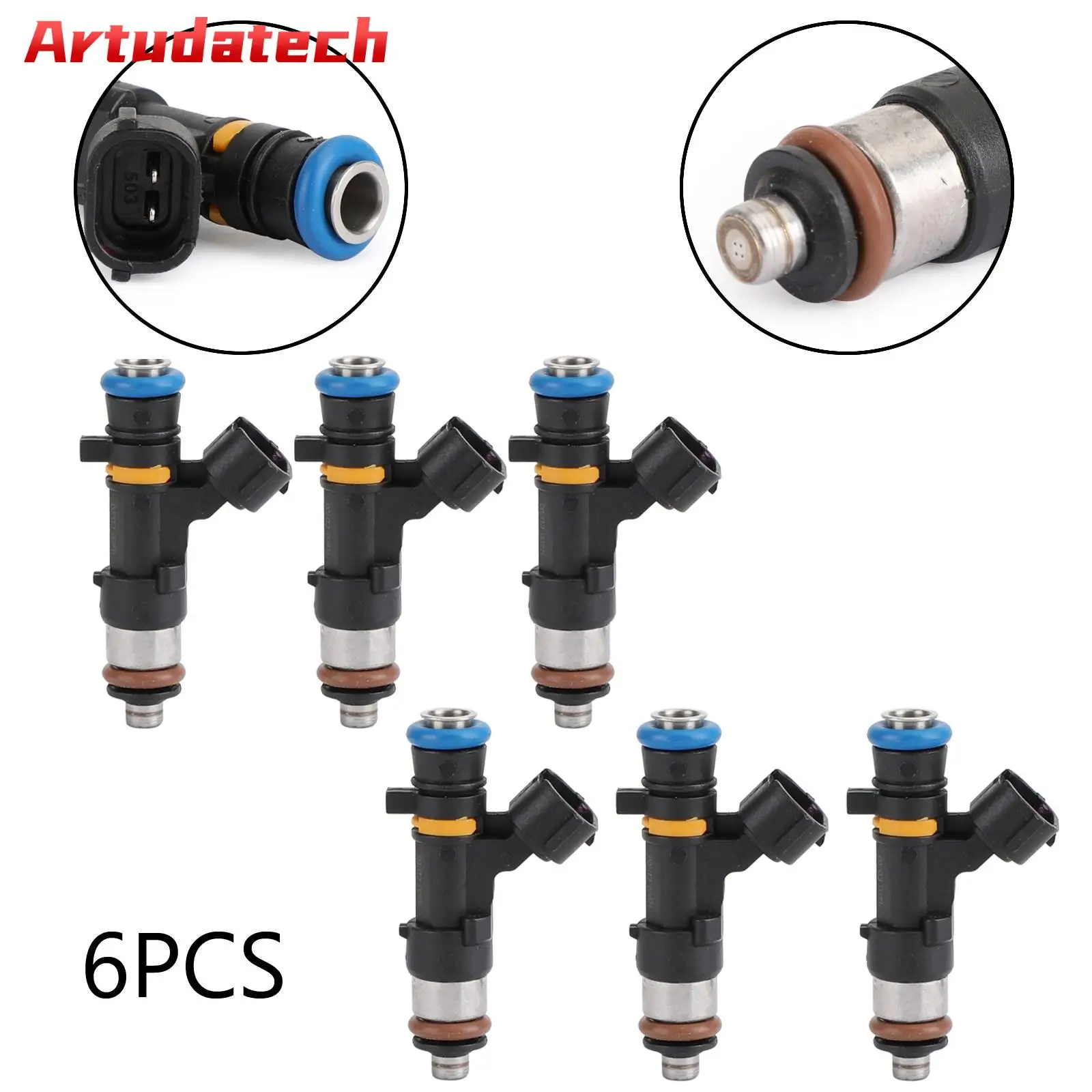 6pcs Fuel Injectors 16600-CD700 Fit For Nissan FX35 M35 G35 V6 3.5L 0280158042
6pcs Fuel Injectors 16600-CD700 Fit For Nissan FX35 M35 G35 V6 3.5L 0280158042