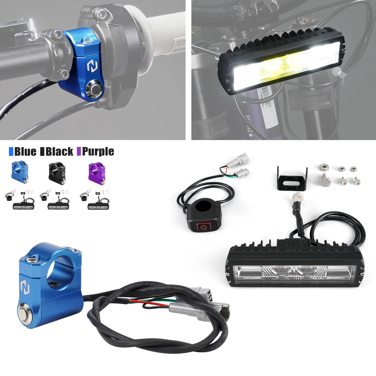 NICECNC For Sur-Ron Light Bee X Surron Light Bee S L1E Segway X160 X 260 Motocross Plug and Play Headlight & Head Light Switch
NICECNC For Sur-Ron Light Bee X Surron Light Bee S L1E Segway X160 X 260 Motocross Plug and Play Headlight & Head Light Switch