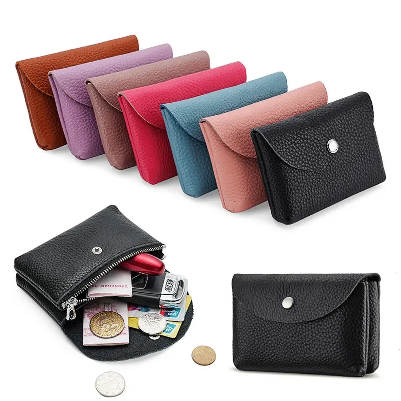 Women Mini Coin Small Bag Super Soft Top Layer Cowhide Wallet Simple Portable Credit Card Holder Zipper Pouch
Women Mini Coin Small Bag Super Soft Top Layer Cowhide Wallet Simple Portable Credit Card Holder Zipper Pouch