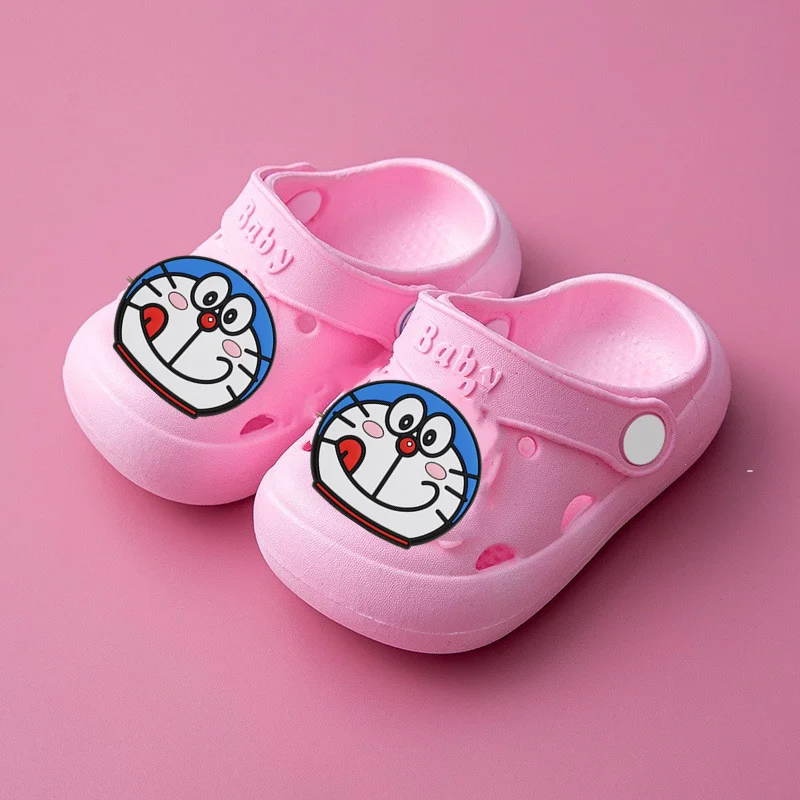 Детские шорты Doraemon, нескользящие детские тапочки с милыми героями мультфильмов на мягкой подошве, летние сандалии, детские сандалии для мальчиков и девочек, детская пляжная обувь
Детские шорты Doraemon, нескользящие детские тапочки с милыми героями мультфильмов на мягкой подошве, летние сандалии, детские сандалии для мальчиков и девочек, детская пляжная обувь