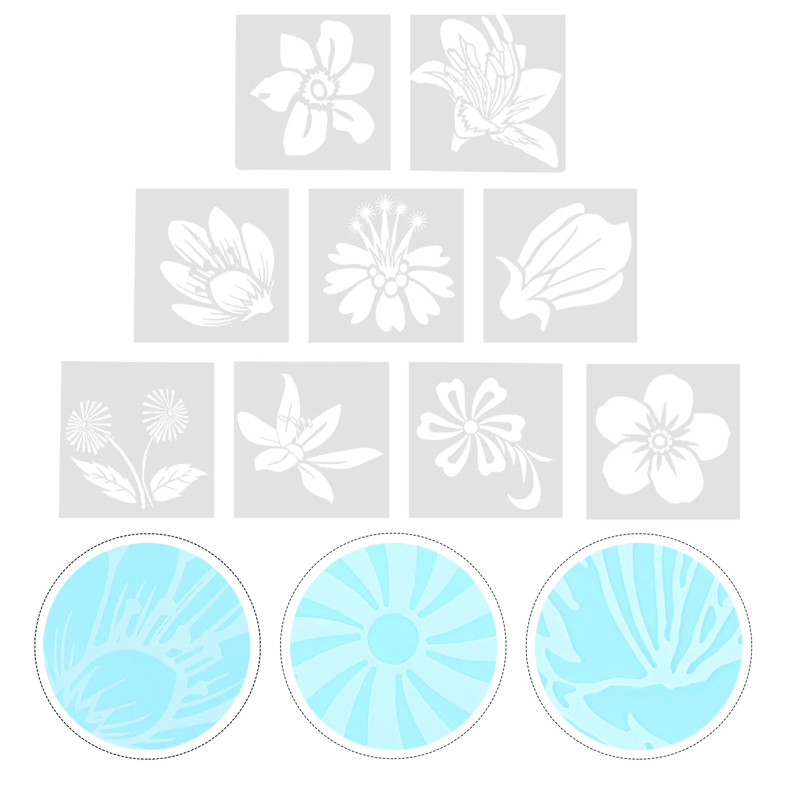 Crafts Stencils Reusable Kids Drawing Templates for DIY Art Projects Safe Children Painting Supplies Leaf Flower Patterns Art
Crafts Stencils Reusable Kids Drawing Templates for DIY Art Projects Safe Children Painting Supplies Leaf Flower Patterns Art