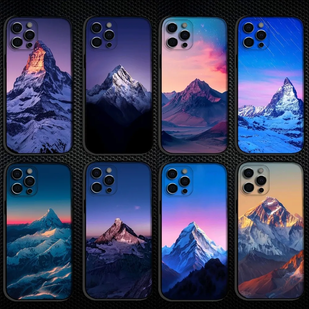 Evening glow mountains Phone Case For iPhone 16,15,14,13,12,11 Plus,Pro Max, Soft Silicone Black Cover
Evening glow mountains Phone Case For iPhone 16,15,14,13,12,11 Plus,Pro Max, Soft Silicone Black Cover