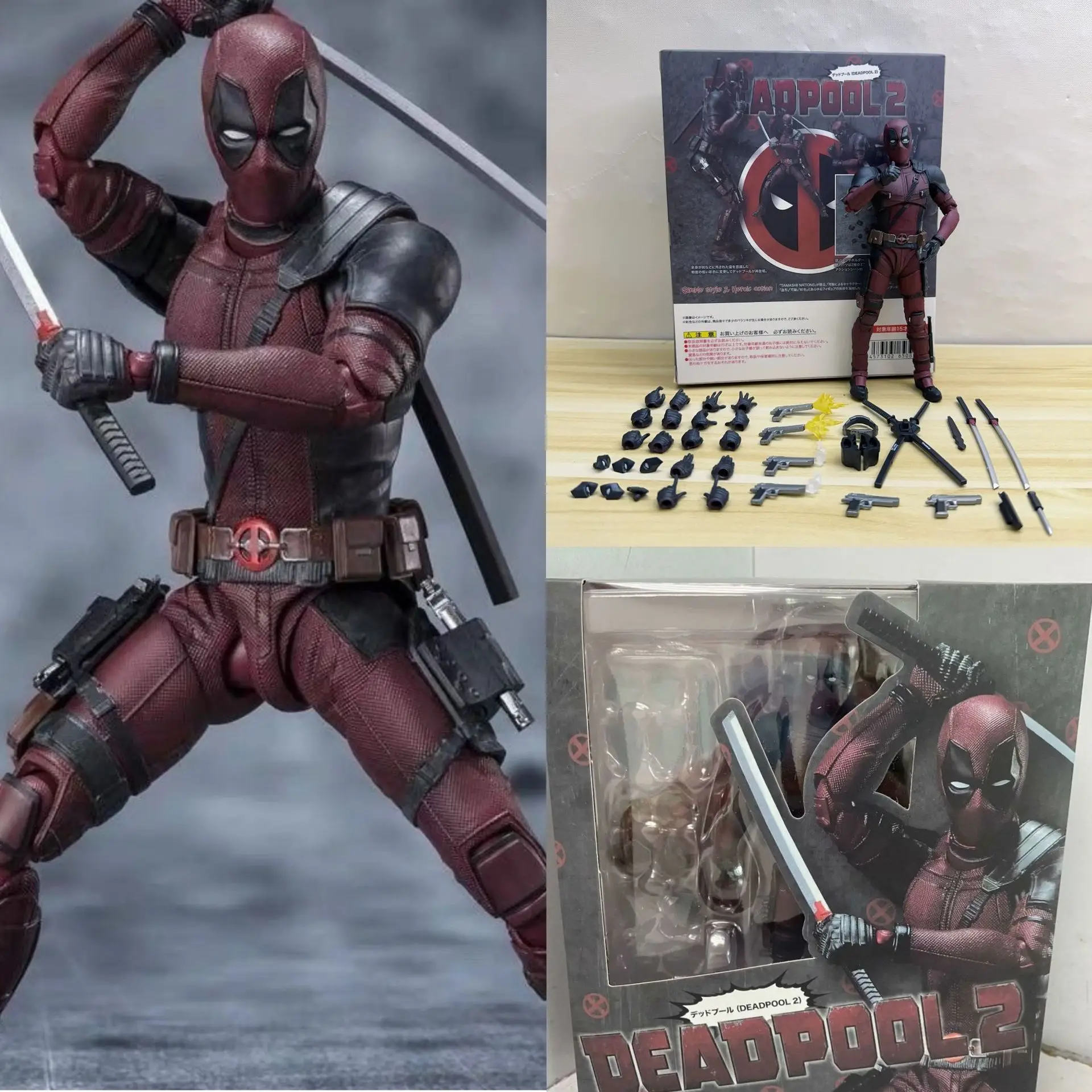 Deadpool & Wolverine Action Figure SHFiguarts Joint Movable New Mutants Wilson Comics Wade SHF Model Movie Toys for Kids Gifts
Deadpool & Wolverine Action Figure SHFiguarts Joint Movable New Mutants Wilson Comics Wade SHF Model Movie Toys for Kids Gifts
