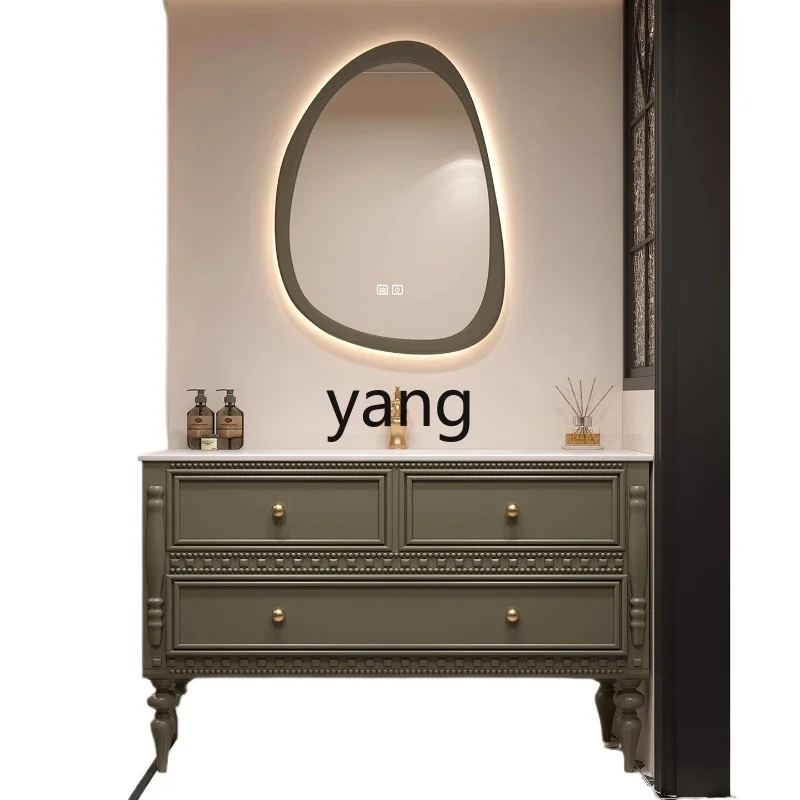 MM retro oak bathroom cabinet combination floor-to-ceiling bathroom slate hot bending hand washbasin
MM retro oak bathroom cabinet combination floor-to-ceiling bathroom slate hot bending hand washbasin