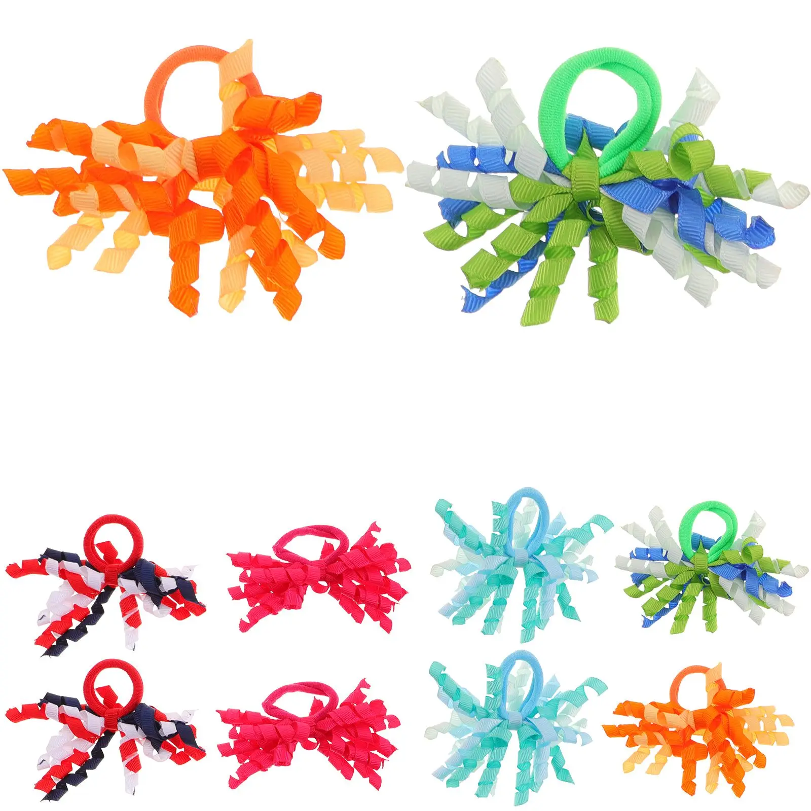 10 Pcs Hair Ties Nodding Rope Ponytail Holder Curly Ribbon Kids Rubber Bands Gentle Elastic No Metal Hair Accessories
10 Pcs Hair Ties Nodding Rope Ponytail Holder Curly Ribbon Kids Rubber Bands Gentle Elastic No Metal Hair Accessories