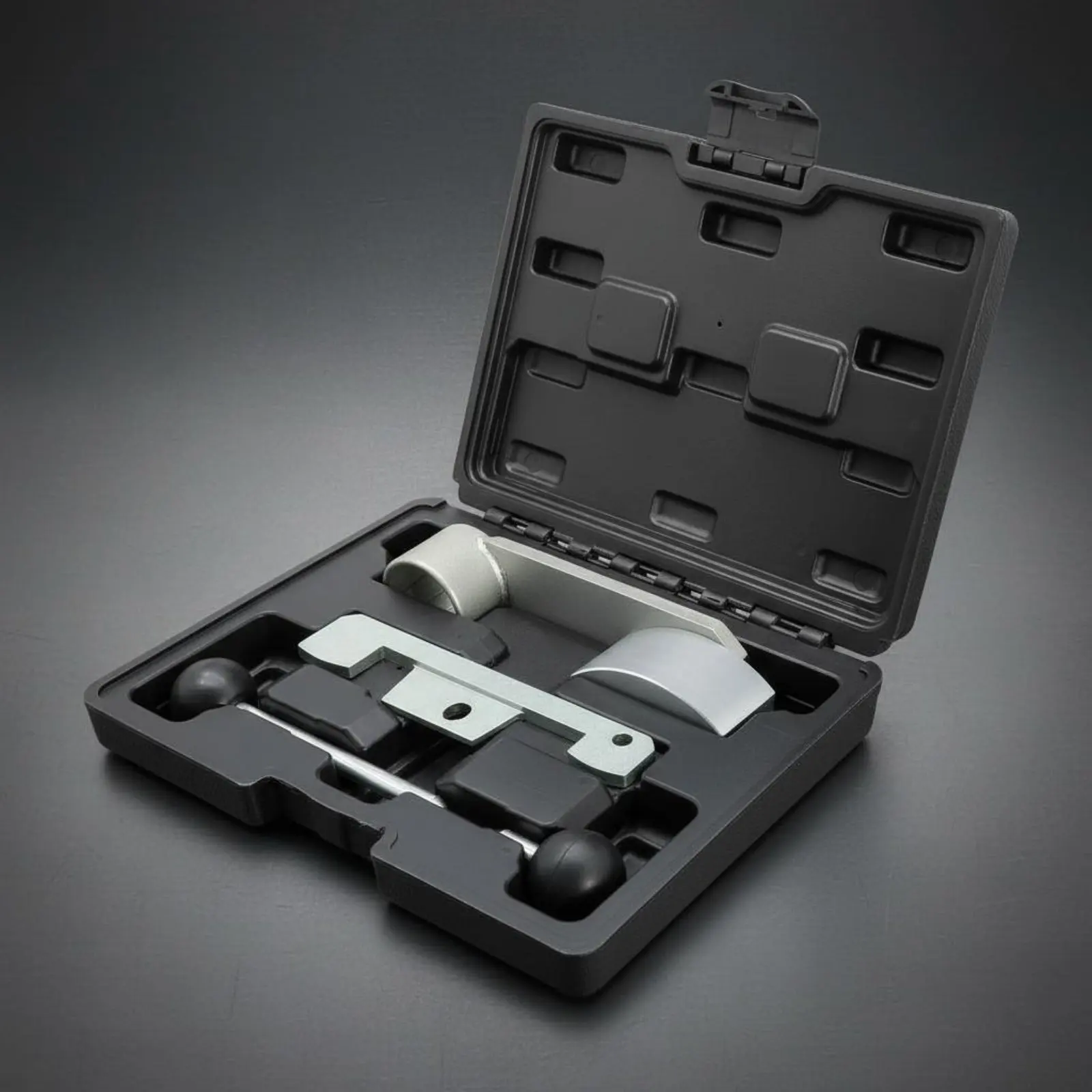 M96 Engine Tool Carbon Steel Engine Camshaft Locking Tool Set Long-Lasting Construction Wear Resistant for Mechanics, Garage
M96 Engine Tool Carbon Steel Engine Camshaft Locking Tool Set Long-Lasting Construction Wear Resistant for Mechanics, Garage