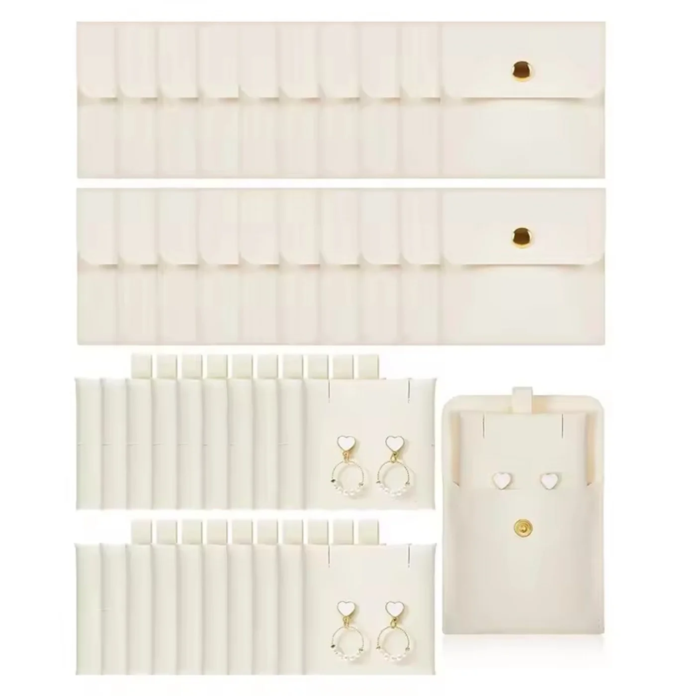 120 Sets Jewelry Pouch Jewelry Packaging Bag for Bracelet Necklace Ring Earring Storage Travel Package Bags
120 Sets Jewelry Pouch Jewelry Packaging Bag for Bracelet Necklace Ring Earring Storage Travel Package Bags