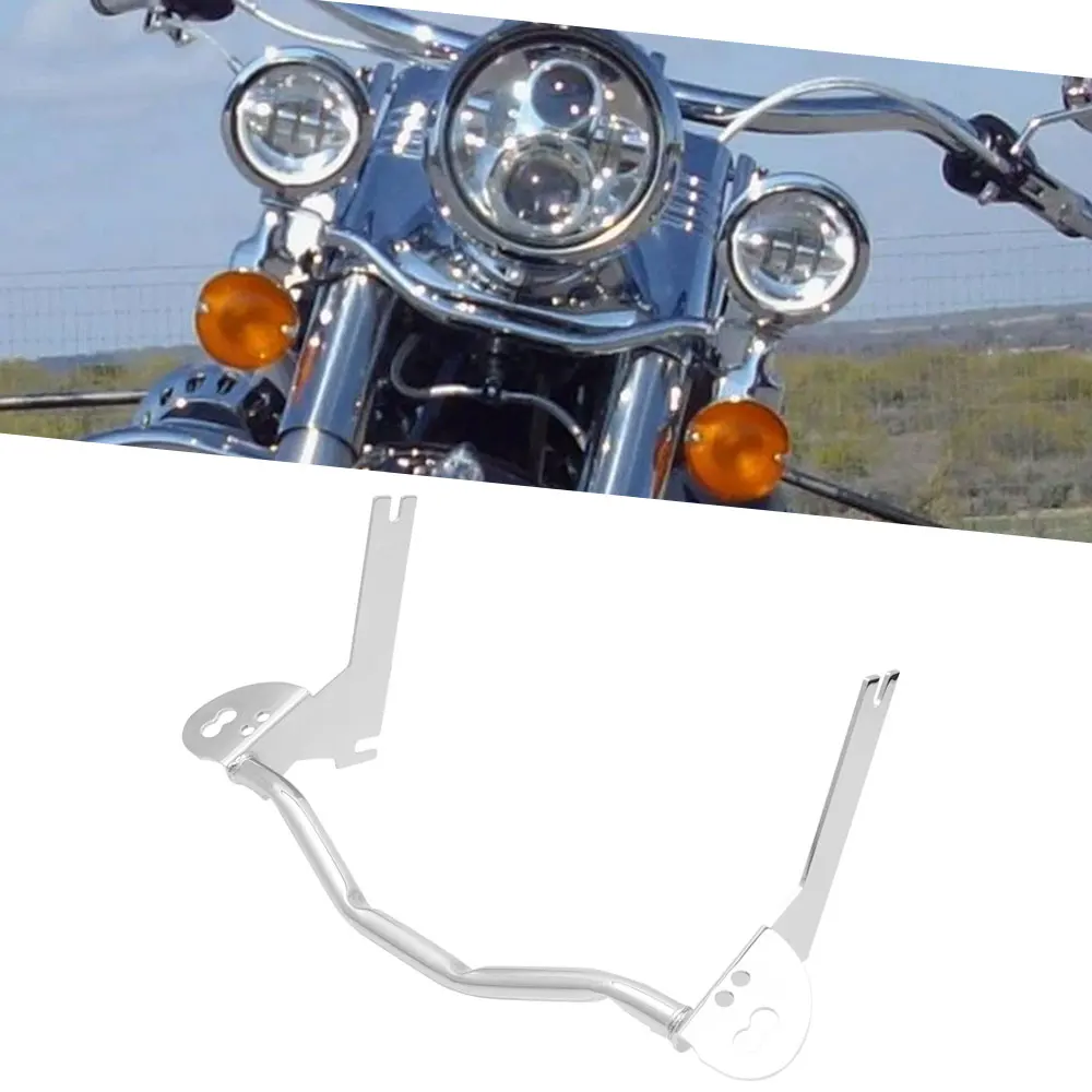 Front Auxiliary Light Mounting Bracket Bar Fit For Harley Electra Glide Road King Road Glide Street Glide Ultra 1993-2025 Chrome
Front Auxiliary Light Mounting Bracket Bar Fit For Harley Electra Glide Road King Road Glide Street Glide Ultra 1993-2025 Chrome