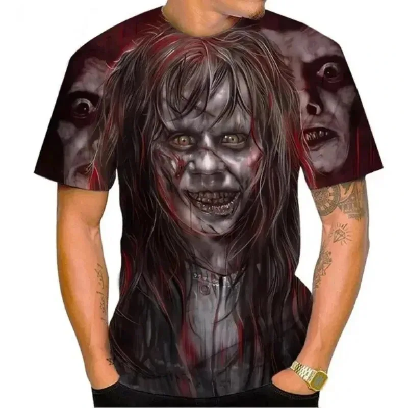 The Exorcist 3D Print Men's T-Shirt Personality Vintage Horror Hip Hop Streetwear Fashion Casual Breathable O-Neck Short Sleeve
The Exorcist 3D Print Men's T-Shirt Personality Vintage Horror Hip Hop Streetwear Fashion Casual Breathable O-Neck Short Sleeve