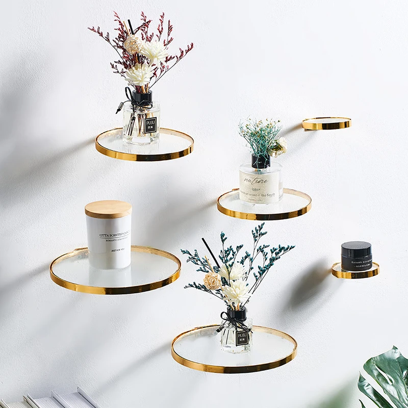 Wall Glass Shelf Creative Cafe Wall Decoration Pendant Living Room Background Hanging Shelves Plant Flower Pot Tray Organization
Wall Glass Shelf Creative Cafe Wall Decoration Pendant Living Room Background Hanging Shelves Plant Flower Pot Tray Organization