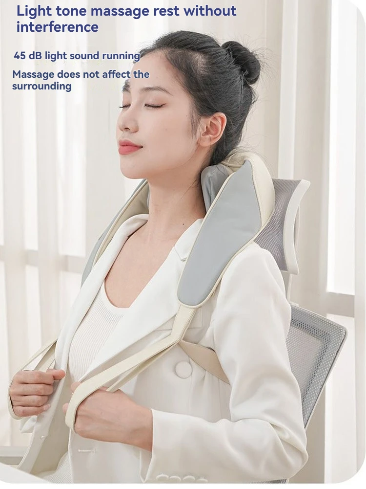 Shawl-Style Neck and Shoulder Massager Kneading Massage Suitable for Neck Shoulder Waist and Calf Areas Thoroughly Relaxes Body
Shawl-Style Neck and Shoulder Massager Kneading Massage Suitable for Neck Shoulder Waist and Calf Areas Thoroughly Relaxes Body