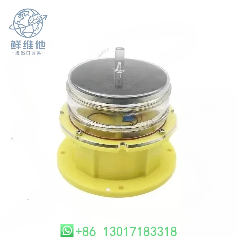 Solar Powered Marine Navigation Light for Buoys & Ships, Red Flashing Anti-Collision Signal Light & Yellow Warning Light
Solar Powered Marine Navigation Light for Buoys & Ships, Red Flashing Anti-Collision Signal Light & Yellow Warning Light