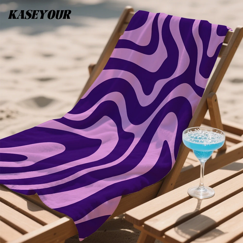 Lilac Wave Oversized Microfiber Beach Towel Sand Proof Quick Dry, Absorbent for Swimming Pool Travel Camping
Lilac Wave Oversized Microfiber Beach Towel Sand Proof Quick Dry, Absorbent for Swimming Pool Travel Camping