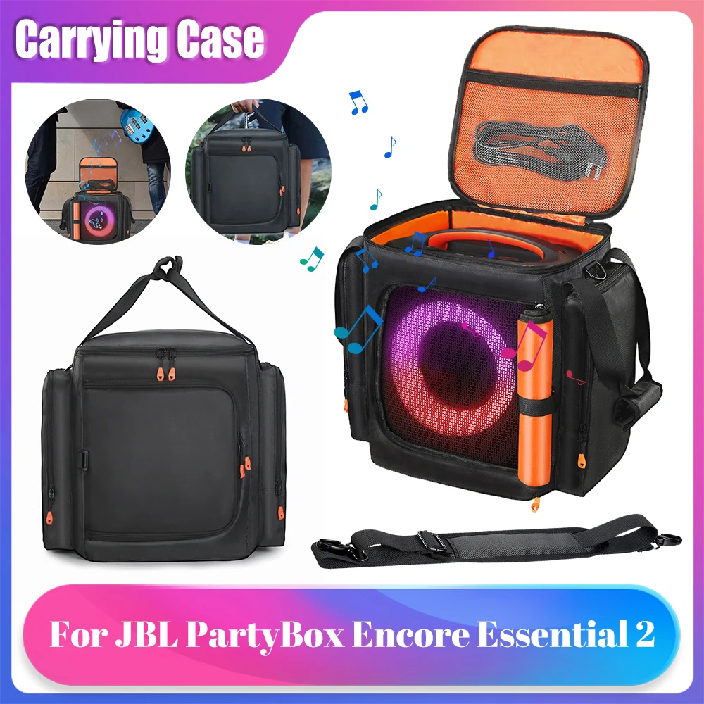 Пылезащитный чехол для динамика JBL Partybox Encore Essential 2, защитный чехол для хранения динамика, сумка для переноски, регулируемый плечевой ремень
Пылезащитный чехол для динамика JBL Partybox Encore Essential 2, защитный чехол для хранения динамика, сумка для переноски, регулируемый плечевой ремень
