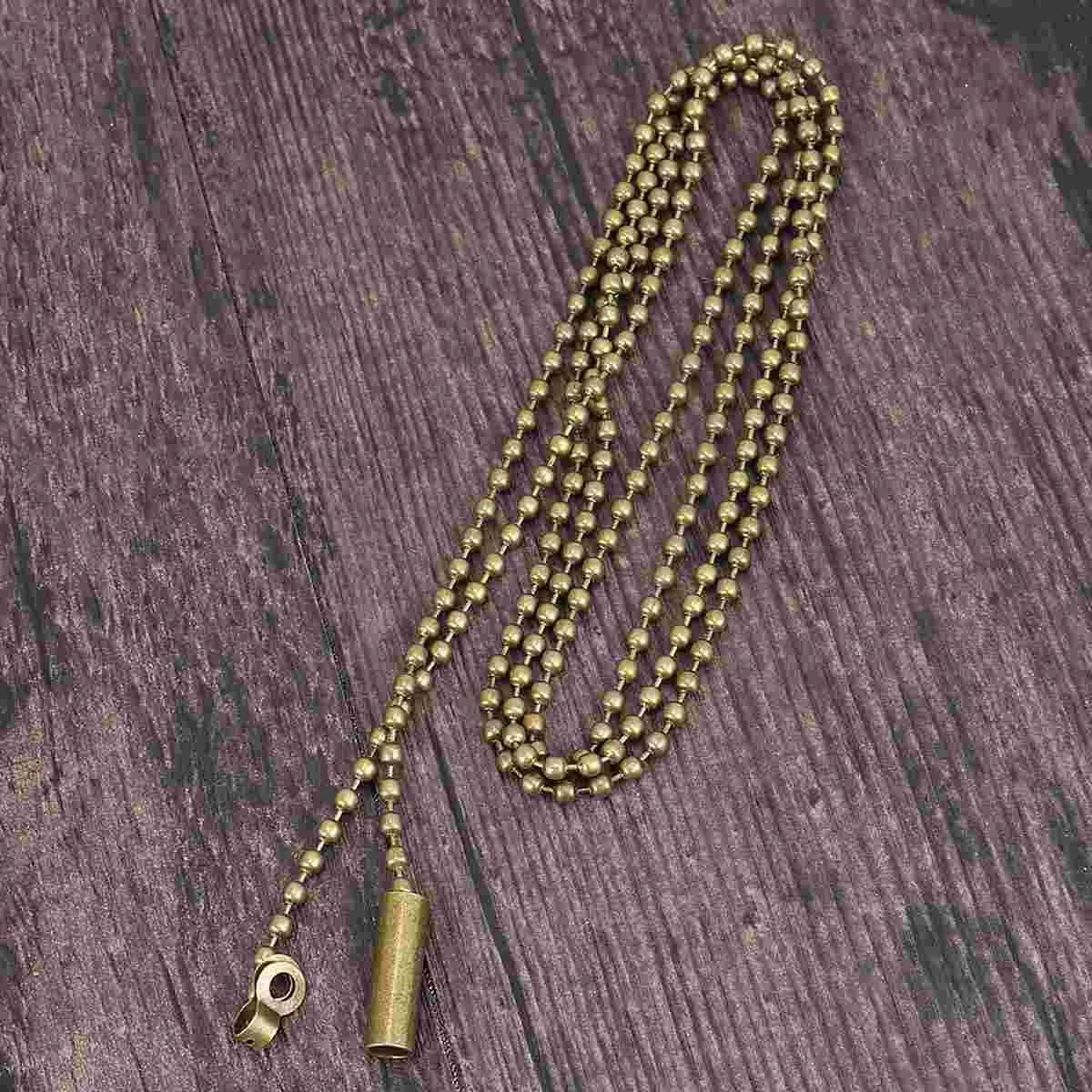 2 Pcs Beaded Pull Chain with Connector Lamp Accessories Extender Matching Pendant Light Switch Fan Ceiling
2 Pcs Beaded Pull Chain with Connector Lamp Accessories Extender Matching Pendant Light Switch Fan Ceiling