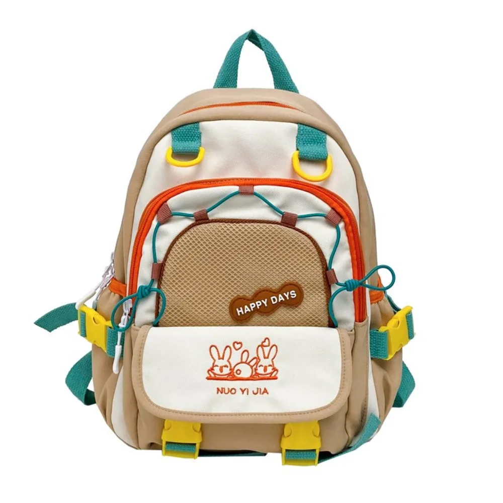 Cute Contrast Color Backpack Nylon Large Capacity Students Schoolbag Multiple Pockets Wear-resistant Travel Rucksack
Cute Contrast Color Backpack Nylon Large Capacity Students Schoolbag Multiple Pockets Wear-resistant Travel Rucksack