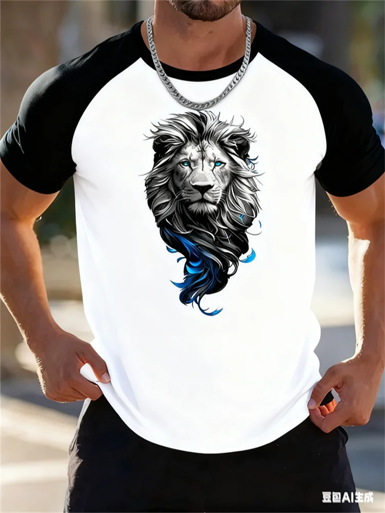 3D Dazzling Cool Tiger Print Men's T-shirt Leisure Fashion Animal Pattern O- Neck Short Sleeve Top Daily Street Hip Hop Pullover
3D Dazzling Cool Tiger Print Men's T-shirt Leisure Fashion Animal Pattern O- Neck Short Sleeve Top Daily Street Hip Hop Pullover