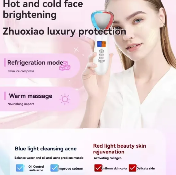 Hot And Cold Face Essence Introducer Photon Rejuvenation Ice Hammer Anti Fading Face Improves Pore Contraction And Tightens Skin
Hot And Cold Face Essence Introducer Photon Rejuvenation Ice Hammer Anti Fading Face Improves Pore Contraction And Tightens Skin