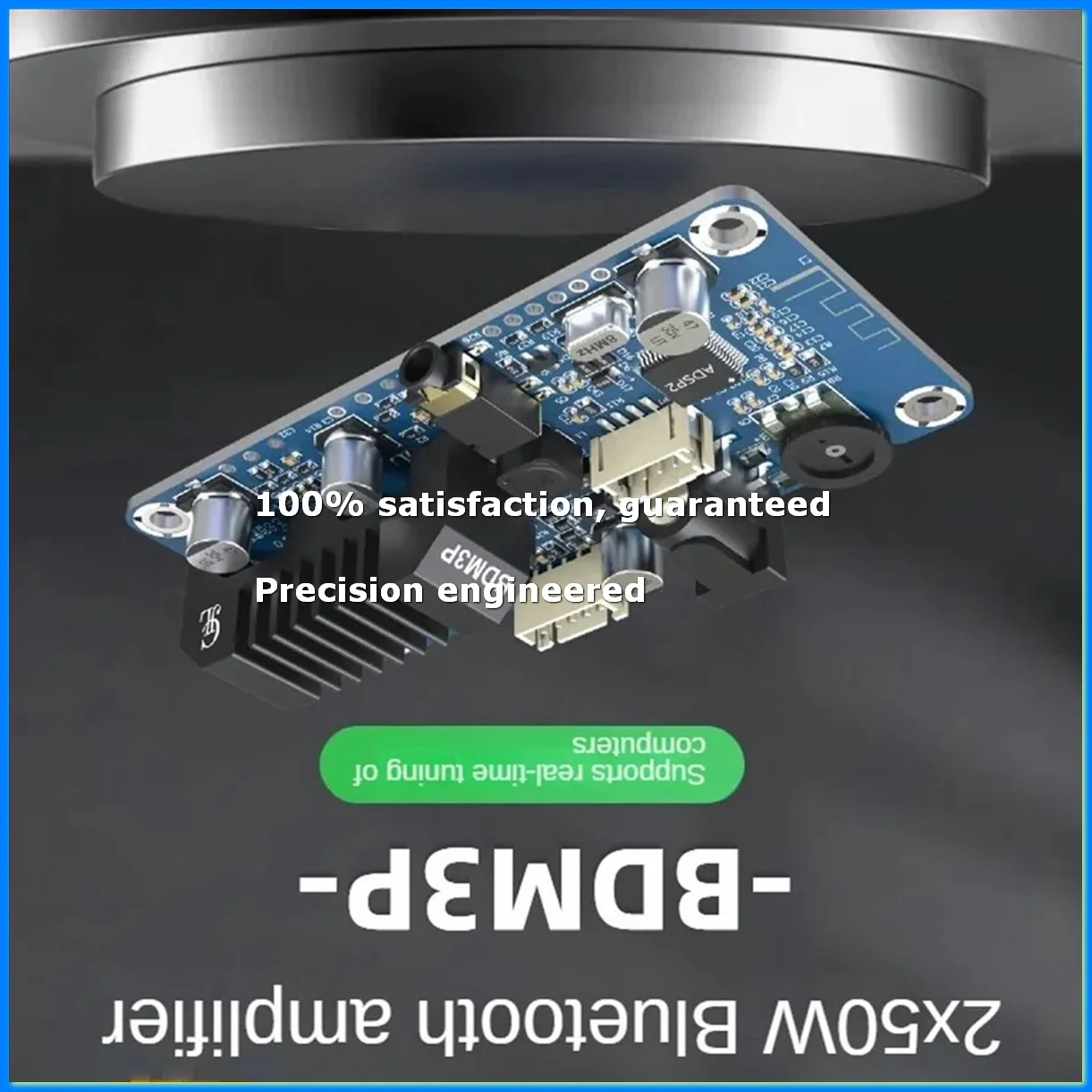TPA3116 Bluetooth 5.0 Stereo Power Amplifier 2X50W 3.5mm Input Supports Tuning DC12V-24V-ELEC
TPA3116 Bluetooth 5.0 Stereo Power Amplifier 2X50W 3.5mm Input Supports Tuning DC12V-24V-ELEC