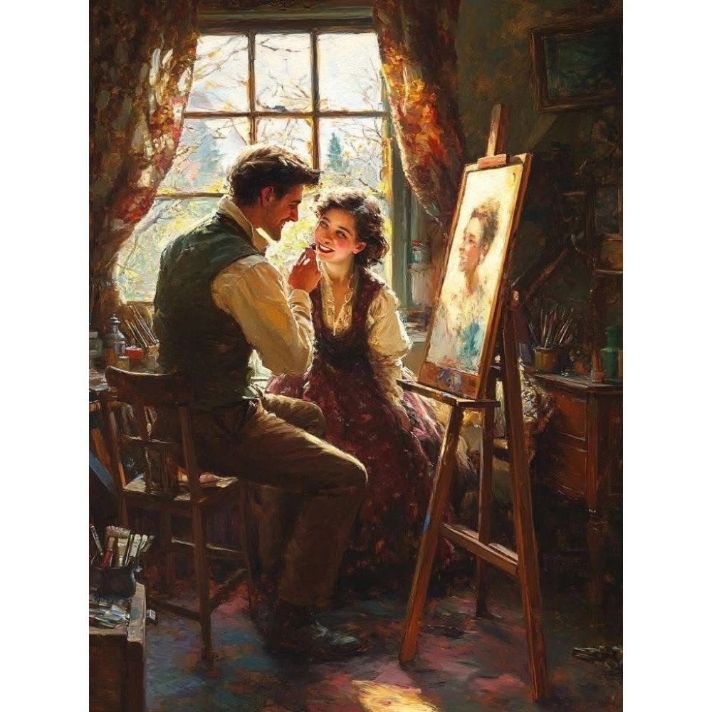 500/1000/1200/2000 PCS Jigsaw Puzzles Loving Couple Painting Figure Family Activity Games for Gameroom Bedroom Home Decor Gift
500/1000/1200/2000 PCS Jigsaw Puzzles Loving Couple Painting Figure Family Activity Games for Gameroom Bedroom Home Decor Gift