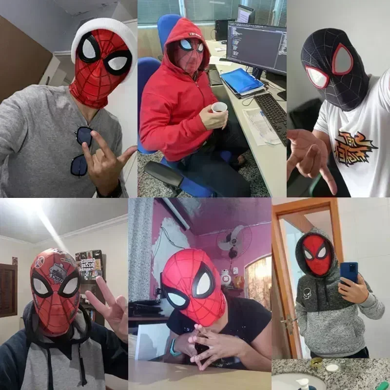 2026 Movie Superhero Role Play Headdress Dress Up Halloween Cosplay Adult Kids Gift Iron Spider Mask2024 Props Peter Parker Mask
2026 Movie Superhero Role Play Headdress Dress Up Halloween Cosplay Adult Kids Gift Iron Spider Mask2024 Props Peter Parker Mask