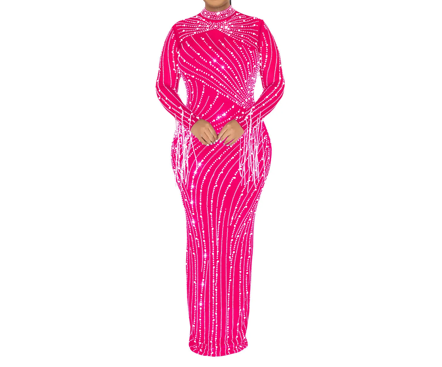 Skirt Set for Women New Fashion Mesh Lace Hot Drill Long-sleeved Skirt and Lining Two-piece Set
Skirt Set for Women New Fashion Mesh Lace Hot Drill Long-sleeved Skirt and Lining Two-piece Set